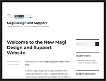 Tablet Screenshot of magidesign.com